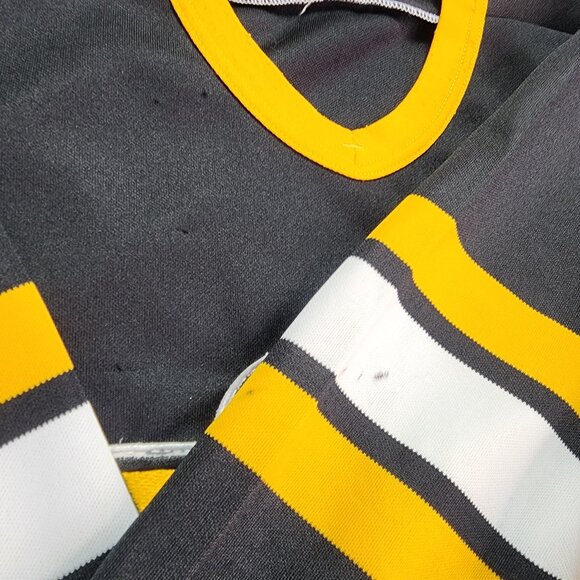 Vintage 80s Maska CCM Pittsburgh Penguins NHL Hockey Jersey (M) - Picture 9 of 9